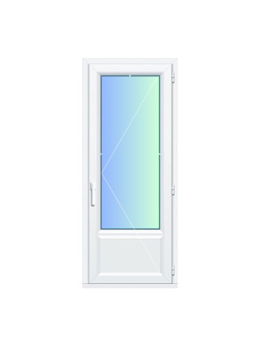 Porte-fenêtre PVC 1 vantail sur mesure | Gamme Classique