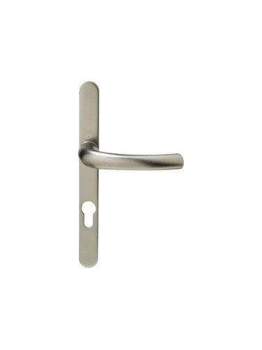 Double béquille sur plaque inox avec 2 vis M4x80