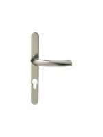 Double béquille sur plaque inox avec 2 vis M4x80