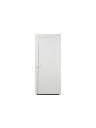Porte de Service standard PVC blanche poussant droit pour tableau 200 x 80