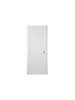 Porte de Service standard PVC blanche poussant gauche pour tableau 200 x 80