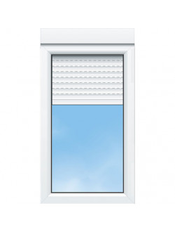 Fenêtres PVC Châssis fixe Blanche et volet