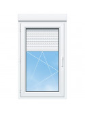 Fenêtres PVC 1 vantail Oscillo-battante Blanche et volet