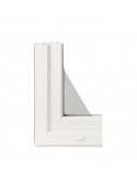  Angle fenêtre pvc Blanc