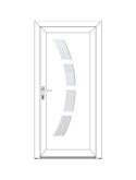SALOME Porte classique - style contemporaine PVC