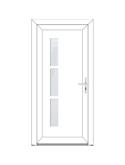 JULINE Porte classique - style contemporaine PVC