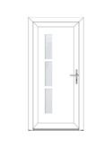 JULINE Porte classique - style contemporaine PVC