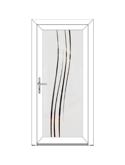 LOREN Porte classique - style glass PVC