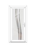 LOREN Porte classique - style glass PVC