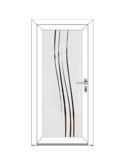 LOREN Porte classique - style glass PVC