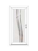 LOREN Porte classique - style glass PVC