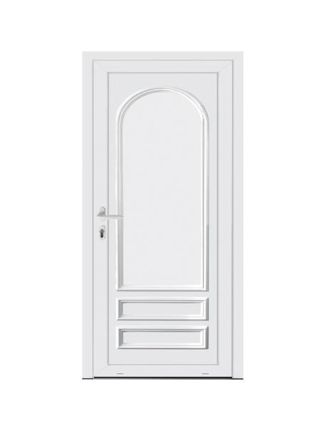 MOLY  Porte entrée élégance - style tradition PVC