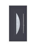BLANDINE Porte entrée élégance - style CONTEMPORAINE PVC