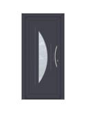 BLANDINE Porte entrée élégance - style CONTEMPORAINE PVC