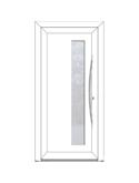 BELLA Porte entrée élégance - style CONTEMPORAINE PVC