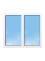 Double Fenêtre Fixe PVC sur Mesure – Gamme Élégance | Grandes Dimensions