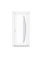 Porte d’entrée PVC contemporaine CYBELINE sur mesure – Gamme Élégance PE70
