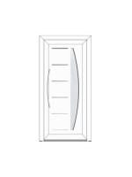 Porte d’entrée PVC contemporaine CYBELINE sur mesure – Gamme Élégance PE70