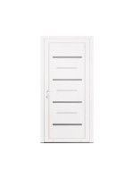 Porte d’entrée PVC contemporaine NINA sur mesure – Gamme Élégance