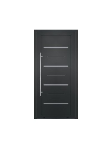 Porte d’entrée PVC contemporaine NINA sur mesure – Gamme Élégance