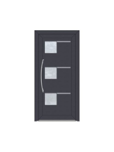 ELISA - Porte d'entrée PVC Elégance sur mesure- Style contemporaine