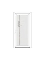 Porte d’entrée PVC CANDICE Style Glass – Vitrage dépoli moderne – Gamme Élégance Style Glass