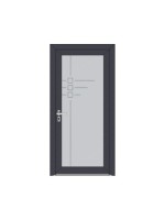 Porte d’entrée PVC CANDICE Style Glass – Vitrage dépoli moderne – Gamme Élégance Style Glass