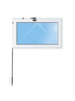 Fenêtre PVC à Soufflet sur Mesure – Gamme Élégance